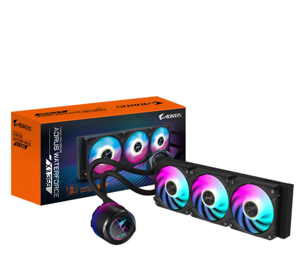 Gigabyte WaterForce X II 360 ARGB 3x120mm - 1326283 - zdjęcie